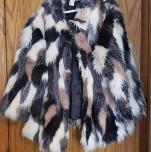 K. Jordan faux fur coat
